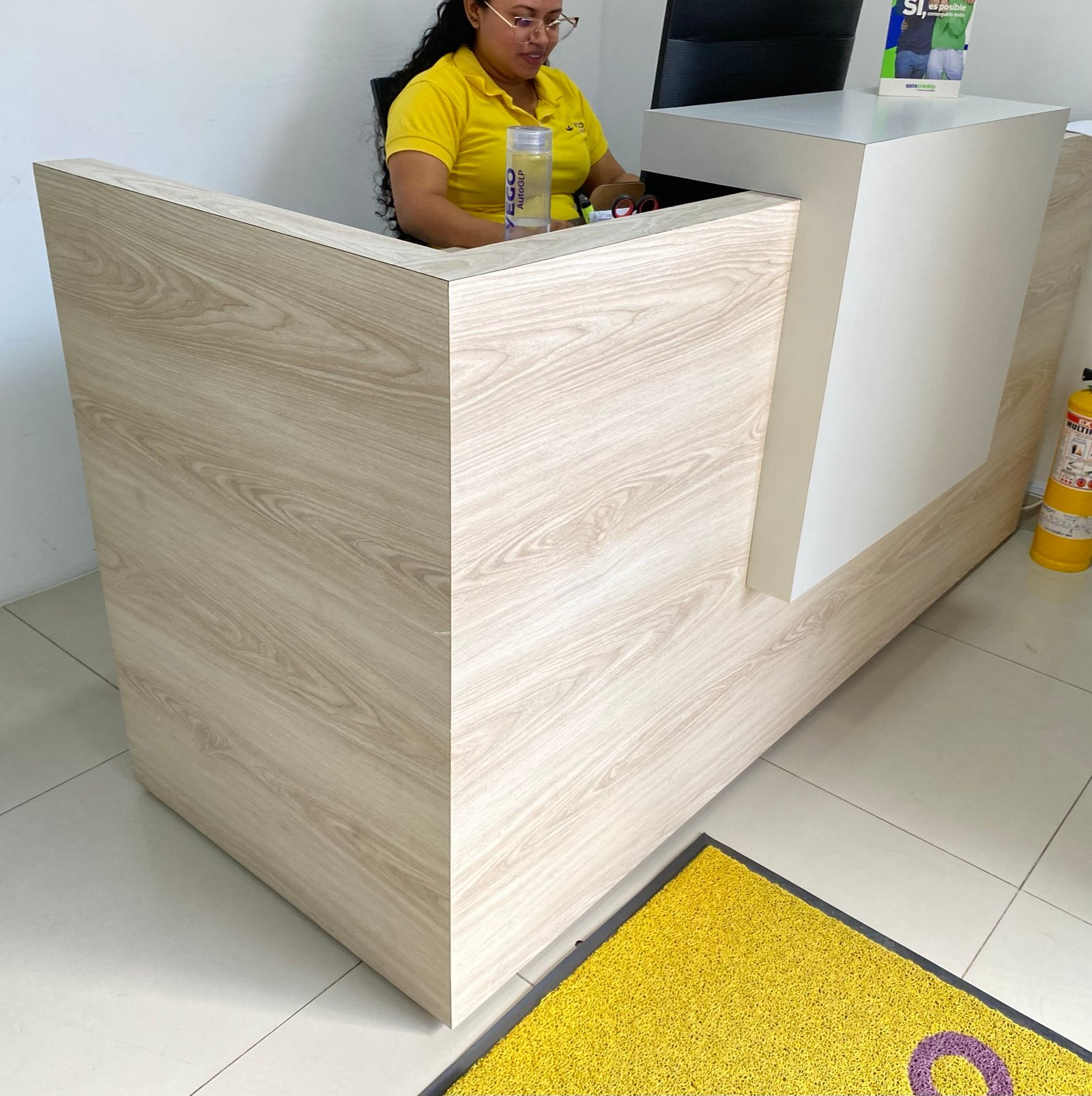 Recepción fabricada a medida
