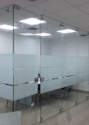 Piso Techo en vidrio templado