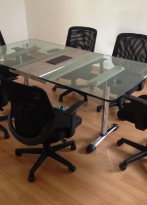 Mesa de vidrio