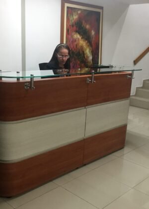 Recepción en formica