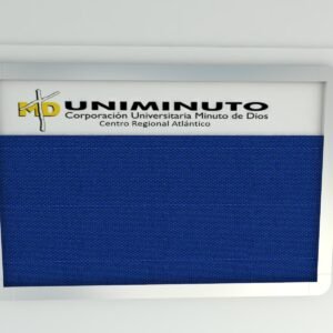 Tablero informativo en paño