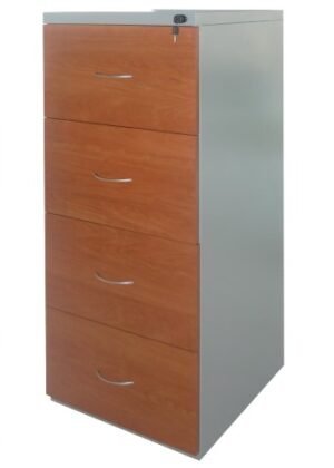 Archivo Vertical 4 Gavetas Frente En Formica